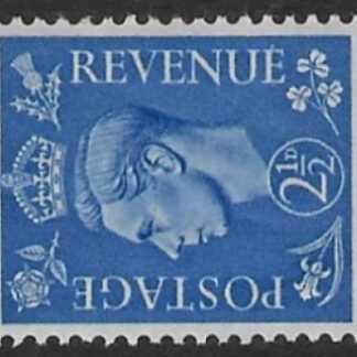 SG.489a 2½d light ultramarine. sideways wmk.(1941 light  colours) U/M (MNH)