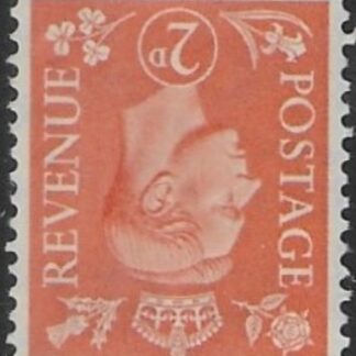 SG.488wi  2d pale orange. inverted wmk.(1941 light  colours) U/M (MNH)