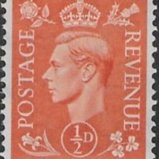 SG.503  ½d pale orange.(1950  New colours) U/M (MNH)