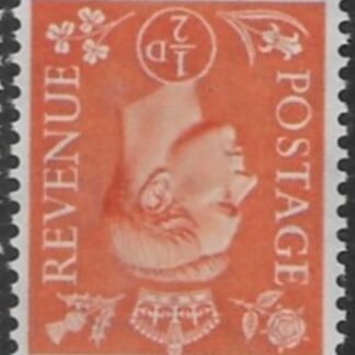 SG.503wi  ½d pale orange. inverted watermark.(1950 New colours) U/M (MNH)
