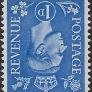 SG.504wi  1d light ultramarine. inverted watermark.(1950 New colours) U/M (MNH)