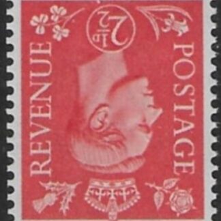 SG.507wi  2½d pale scarlet. inverted watermark.(1950 New colours) U/M (MNH)