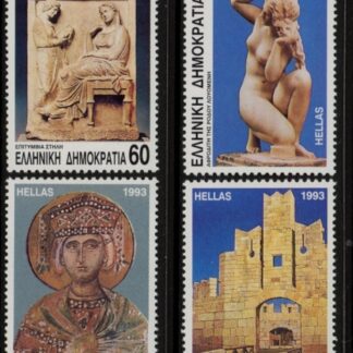 1993 Greece SG.1924-7. 2400th Anniv. Rhodes. 4 values U/M
