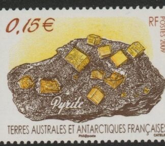 2009  French Antarctic.  SG.612  Pyrites. U/M (MNH)