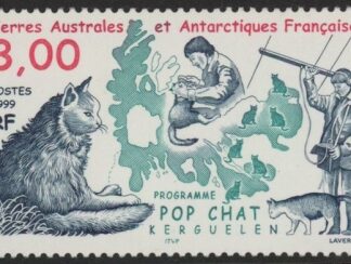 1999 French Antarctic.  SG.400 Cat research Programme. U/M (MNH)