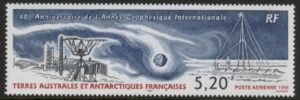 1998 French Antarctic. SG.392  40th Anniv. Int. Geophysical Year.  U/M (MNH)