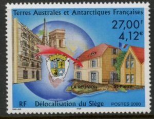 2000 French Antarctic. SG.438  Relocation of Administrative Headquarters.  U/M (MNH)