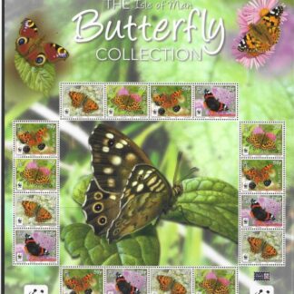 2011 Isle of Man . MS.1656  Butterfly Collection. Face Value £9.92 U/M (MNH)