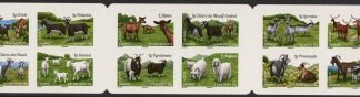 2015 France SG.5726-37 Regional Goats Set of 12 values (booklet)  U/M (MNH)
