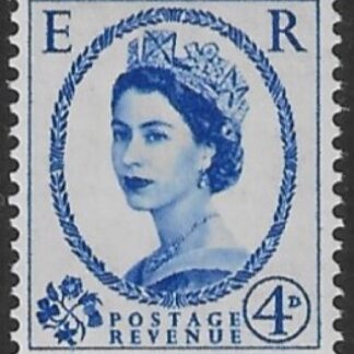 SG.521  4d ultramarine   (1952 Tudor Wmk) U/M (MNH)