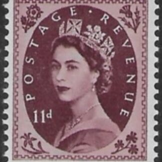 SG.528  11d brown   (1952 Tudor Wmk) U/M (MNH)