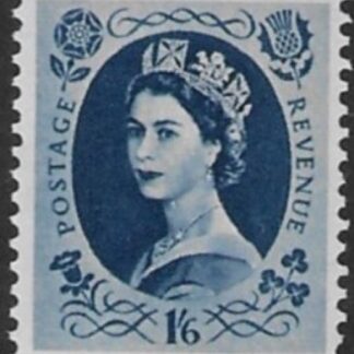 SG.531  1s6d  grey blue   (1952 Tudor Wmk) U/M (MNH)