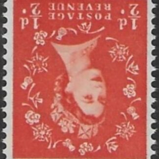 SG.515wi ½d orange  (1952 Tudor Wmk. Inverted) U/M (MNH)