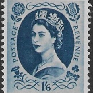 SG.556 1s6d  grey-blue. (1955 Edward Crown Wmk.) U/M (MNH)