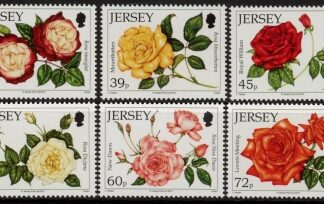 2010 Jersey SG.1518-23  Roses 6 values..(face = £3.07) U/M (MNH)