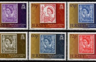 2010 Jersey SG.1511-6 Postal History (5th series) 6 values..(face = £4.06) U/M (MNH)