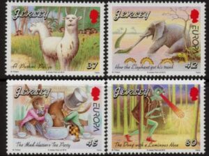 2010 Jersey SG.1481-4 Europa - childrens books. 4 values.(face = £2.04) U/M (MNH)