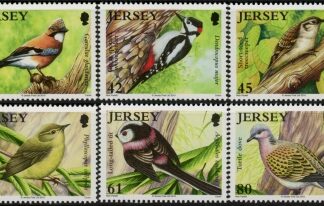 2010 Jersey SG.1495-500  Wildlife. 6 values.(face = £3.20) U/M (MNH)