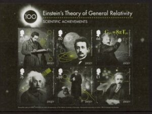 2016 Jersey  MS.2067 Cent. of Einstein's Theory of Relativity.(face = £4.35) U/M (MNH)