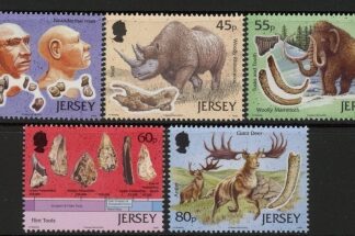 2010 Jersey  SG.1545-9  Archaeology  1st Series. 5 values (face = £2.89) U/M (MNH)