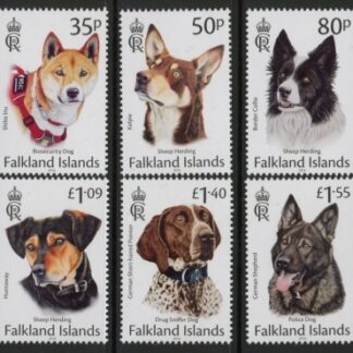 2024 Falkland Islands. SG.1561-6  Working Dogs. set 6 values  U/M (MNH)