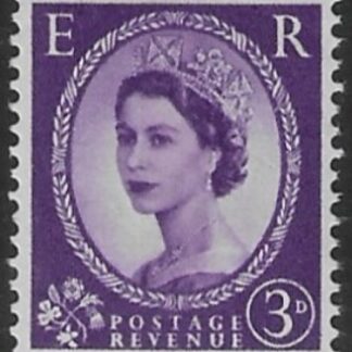 SG.575  3d deep lilac (1958 Multi Crowns Wmk.) U/M (MNH)