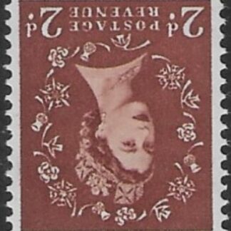 SG.573wi  2d light red-brown. (1958 Multi Crowns inverted Wmk.) U/M (MNH)
