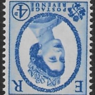 SG.576wi  4d deep ultramarine. (1958 Multi Crowns inverted Wmk.) U/M (MNH)