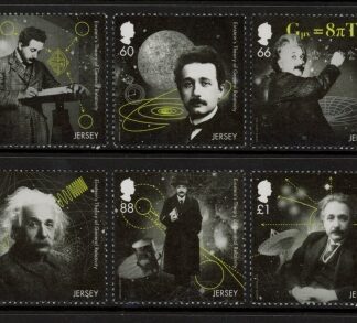 2016 Jersey  SG.2061- 6 Cent. of Theory of Relativity. 6 values.(face = £4.38) U/M (MNH)