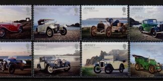 2016 Jersey  SG.2070-7  50th Anniv. Jersey Old Motor Club. set 8 values. (face = £6.40) U/M (MNH)