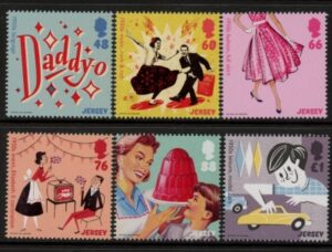 2016 Jersey  SG.2079-84  Popular Culture. set 6 values. (face = £4.35) U/M (MNH)