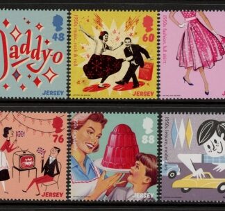 2016 Jersey  SG.2079-84  Popular Culture. set 6 values. (face = £4.35) U/M (MNH)