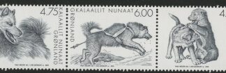 2003 Greenland SG.422-4 Sled Dogs. set 3 values.  U/M (MNH)