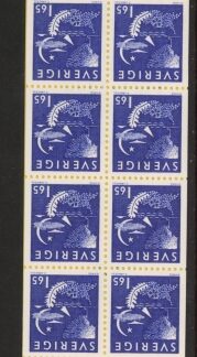 1981 Sweden  SB353.  Night & Day booklet pane of 10 (SG.1085)  U/M (MNH)