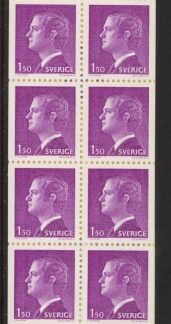 1978 Sweden  SB343.  booklet pane of 10 (SG.794a)  U/M (MNH)