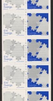 2000 Sweden  SB549. Christmas booklet pane of 10 (SG.2133a)  U/M (MNH)