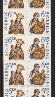 1999 Sweden  SB537. Christmas booklet pane of 10 (SG.2072a)  U/M (MNH)