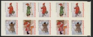 2003 Sweden SB582. Christmas. booklet pane of 10 (SG.2300-3) U/M (MNH)