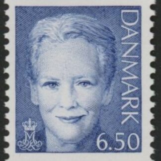 2008 Denmark SG.1201c 6k.50 deep blue Queen Margrethe II U/M (MNH)