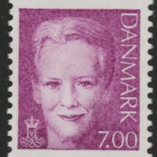 2001 Denmark SG.1203 7k bright purple Queen Margrethe II U/M (MNH)