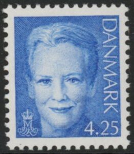 2000 Denmark SG.1195 4k.25 new blue Queen Margrethe II U/M (MNH)