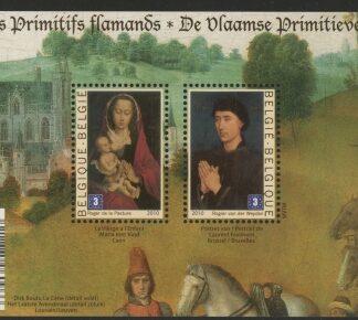 2010 Belgium MS.4354  Flemish Art. Mini Sheet U/M (MNH)