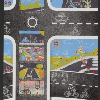 2013 Belgium MS.4497  Road Safety. Mini Sheet U/M (MNH)