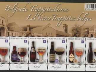 2012 Belgium MS.4421 Trappist Beers. Mini Sheet U/M (MNH)