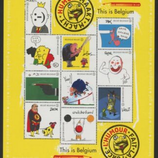 2011 Belgium MS.4399 'This is Belgium' 9th series. Mini Sheet U/M (MNH)