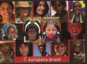 2011 Belgium MS.4410  Europalia Int. Arts Exhibition. Mini Sheet U/M (MNH)
