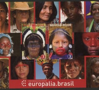 2011 Belgium MS.4410  Europalia Int. Arts Exhibition. Mini Sheet U/M (MNH)
