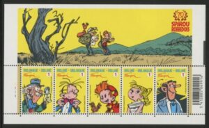 2008 Belgium MS.4167 70th Anniv Spirou. Mini Sheet U/M (MNH)