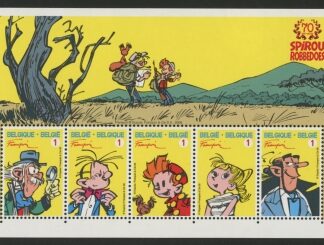2008 Belgium MS.4167 70th Anniv Spirou. Mini Sheet U/M (MNH)