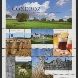 2012 Belgium MS.4479  Regions 'Condroz'. Mini Sheet U/M (MNH)